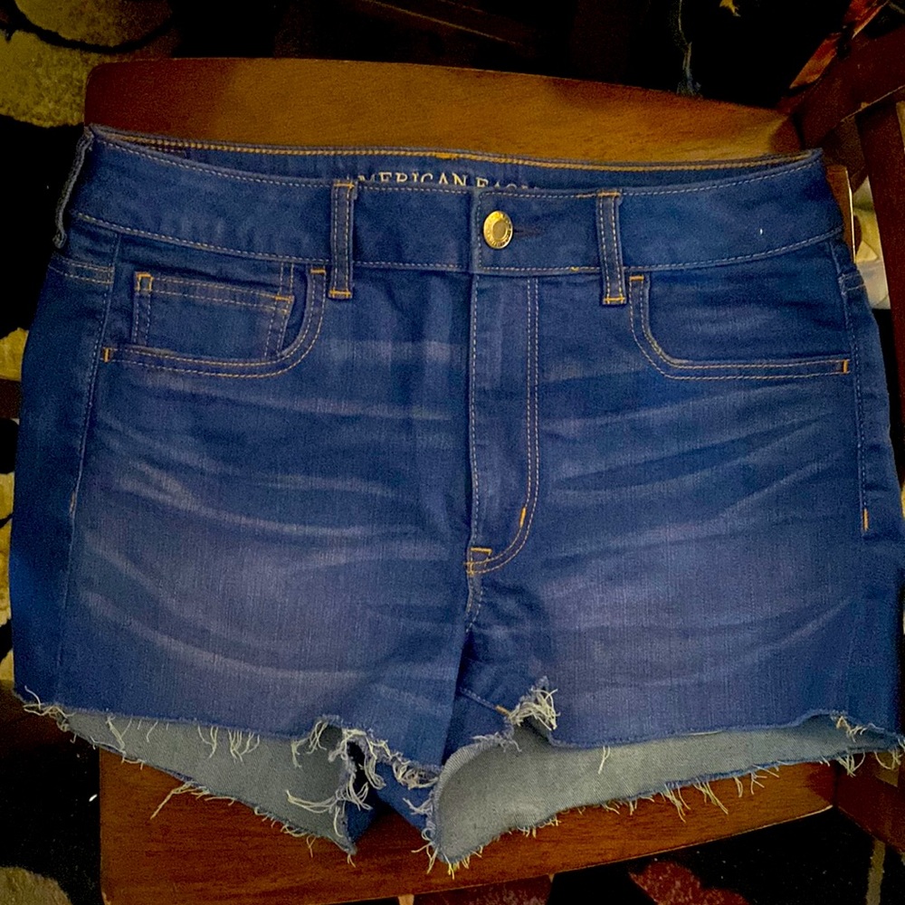 American Eagle Hi- Rise Jean shorts
